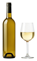 PNG Bottle of white wine cosmetics beverage alcohol