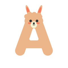 Animal Letter A Alphabet
