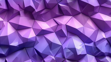 A purple gradient background with a lot of triangles
