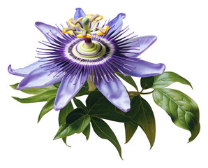 PNG  Passion flower asteraceae blossom anther - obrazy, fototapety, plakaty