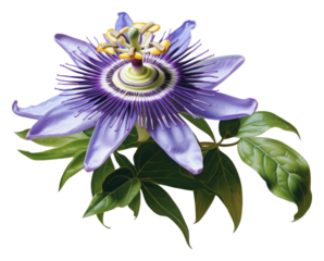 PNG  Passion flower asteraceae blossom anther