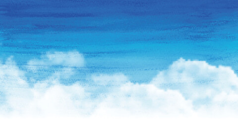 空　雲　風景　背景 - obrazy, fototapety, plakaty