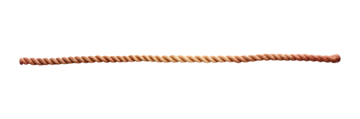 PNG A long rope white background durability strength