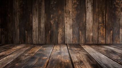 Weathered Timber Charm Grunge Wood Background Banner