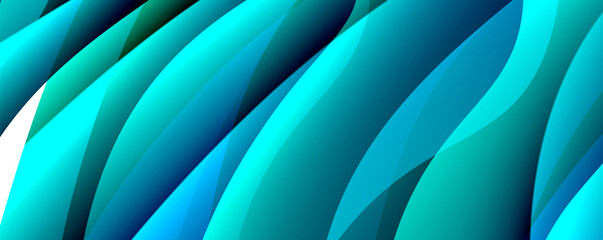 A close up of an azure blue wave on a white background resembling the vibrant color of an electric blue terrestrial plants petals with a pattern similar to tints and shades of Aqua