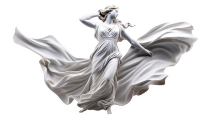 PNG  Sculpture white white background representation