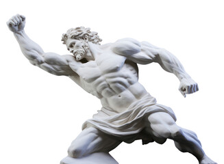 PNG Sculpture statue representation bodybuilding