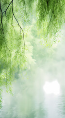 green willow wicker