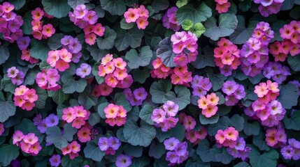 Trailing lantana, also referred to as Lantana montevidensis, enchants park visitors with its profusion of purple blossoms, creating a picturesque scene of natural beauty. 