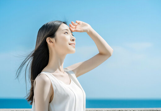 UVケア 紫外線 スキンケアのイメージ