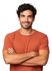 Fototapeta premium PNG Brazilian man portrait adult smile