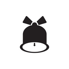 Fototapeta premium christmas bell icon