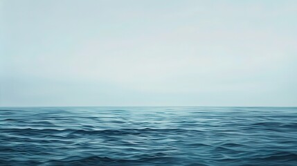 Obraz premium Seascapes with Minimalist Elements: Minimalist compositions that might focus on the horizon line, a solitary wave, or simple shapes and colors. 