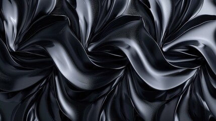 Obraz premium Luxurious abstract black background for modern wallpapers, Ai Generated.