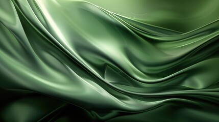 Fototapeta premium Luxurious abstract green background for modern wallpapers, Ai Generated.