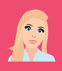 portrait of a woman
Portrait of casual women with different hairstyles and outfits isolated vector illustration