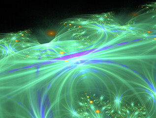 Fototapeta premium Imaginatory fractal abstract background Image