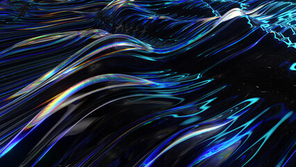 Abstract dark glass lines retro background