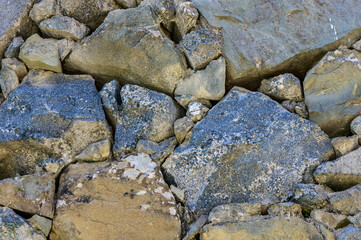 Texture of a stone wall. Stone wall as a background or texture.1