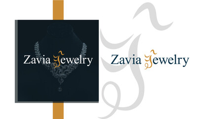 Jewellery Logo - Design- Wordmark Logo- Vector