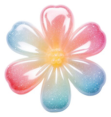 PNG Flower inflorescence confectionery creativity - obrazy, fototapety, plakaty
