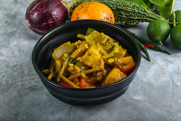 Asian cuisine - Ginger Garlic Chicken