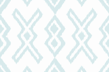 ikat Abstract Ethnic art. Seamless pattern in tribal, folk embroidery, and Mexican style. Aztec geometric art ornament print.Design for carpet, cover.wallpaper, wrapping, fabric, clothing
