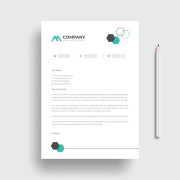 Modern Creative & Clean business style letterhead bundle of your corporate project design.set to print with vector & illustration. corporate letterhead 