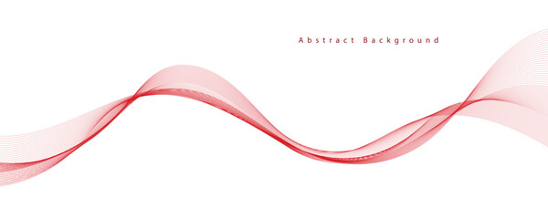 abstract red wave background