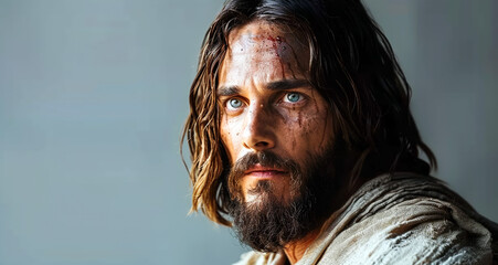 portrait of a Jesus Christ