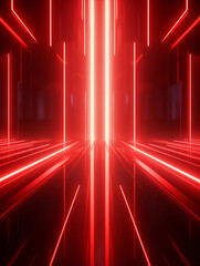 Red annual meeting event main visual background board red high-end background