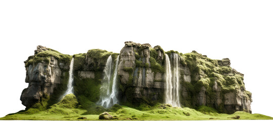 PNG Landscape nature cliff waterfall