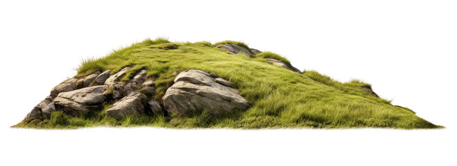 PNG Rocky grass hill landscape nature grassland