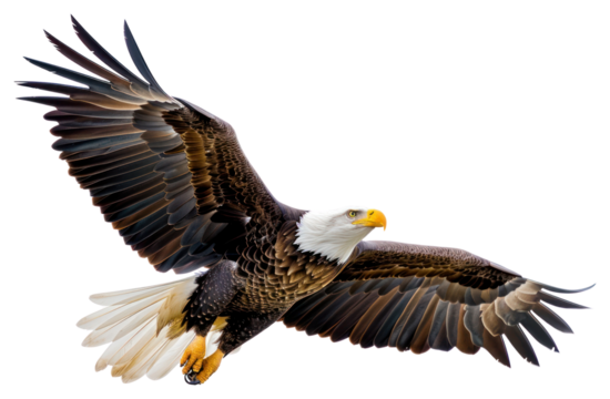 PNG  American bald eagle animal flying bird