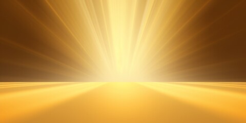 3D rendering of light yellow background with spotlight shining down on the center