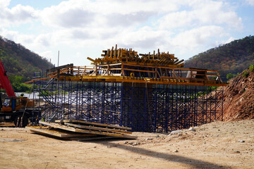 Naklejka premium scaffolding