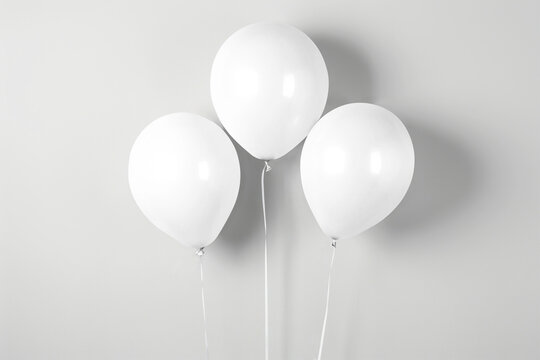 Fototapeta PNG Three balloon mockup, transparent design