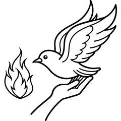dove and peace