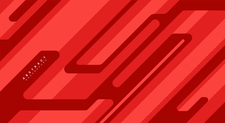 Abstract red flat background