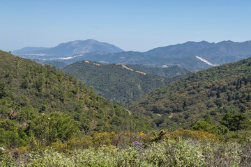 Landscape of Sierra de las Nieves 