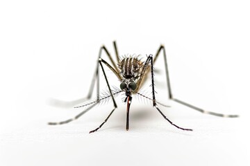 Mystic portrait of Low's mosquito, beside view, full body shot, Close-up View, 