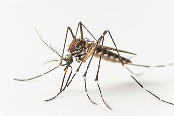 Mystic portrait of Low's mosquito, beside view, full body shot, Close-up View, 