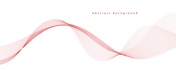 abstract red wave background