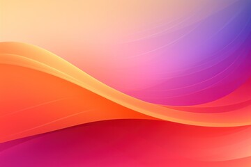 abstract gradient background, orange magenta and rainbow colors, minimalistic - obrazy, fototapety, plakaty