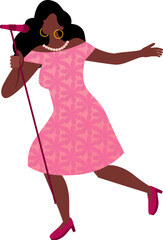 Black Female Singer