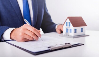 Fototapeta na wymiar real estate contract