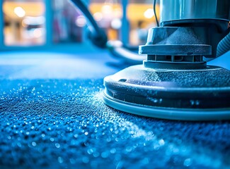 carpet cleaning machine on the floor stock photo contest winner