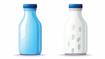 Bottle Milk Icon. Dairy Symbol. Vector illustration i