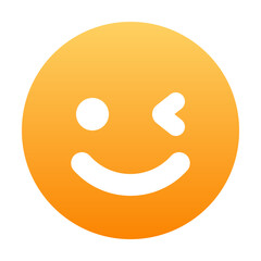 3d smiley face