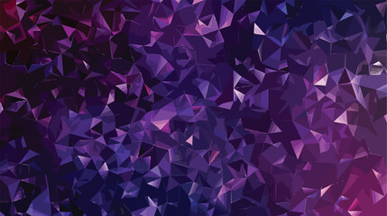 Dark Purple vector triangle mosaic template. Colorful